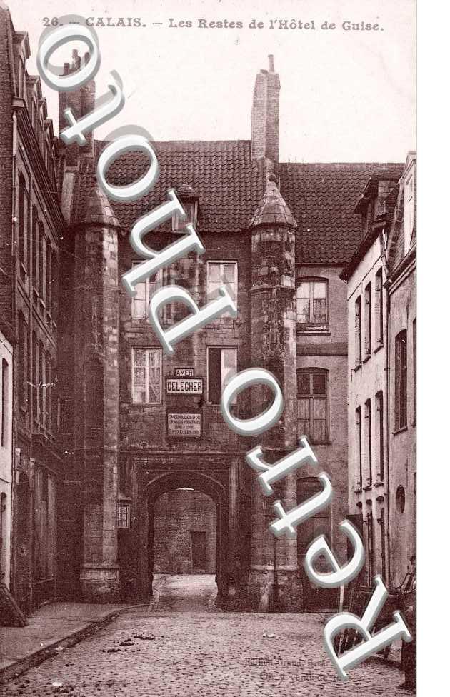 LES RESTES DE L'HOTEL DE GUISE