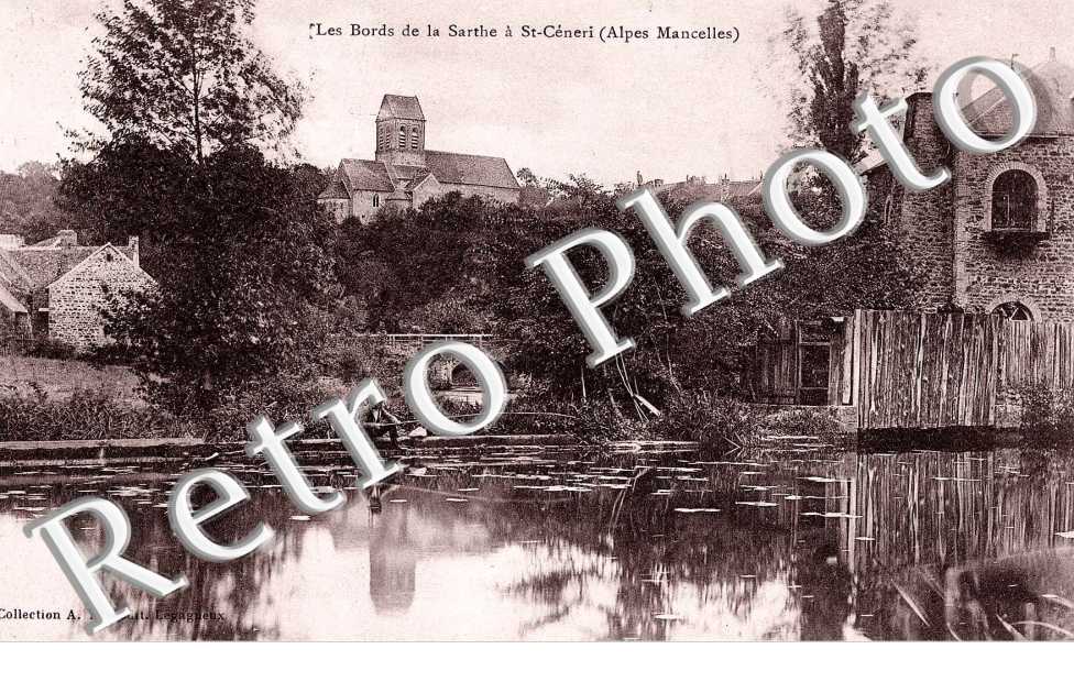 les bords de la sarthe