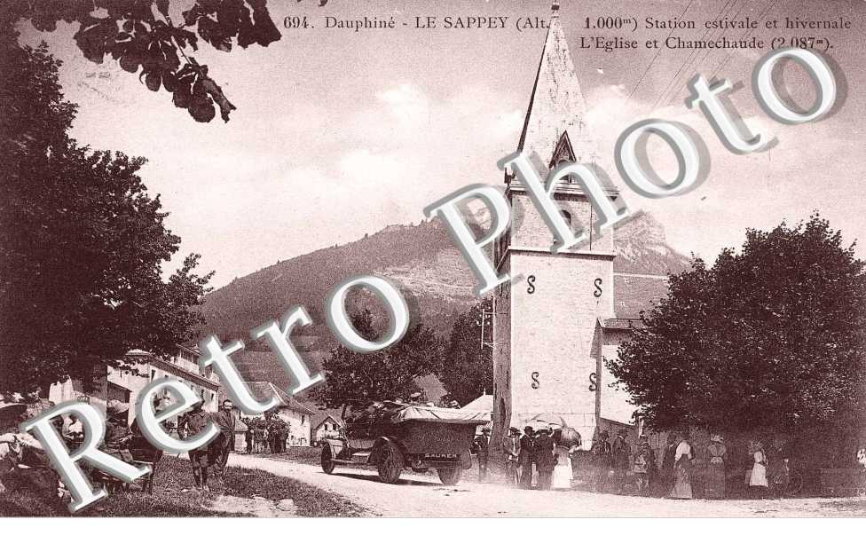 l'eglise et Chamechaude