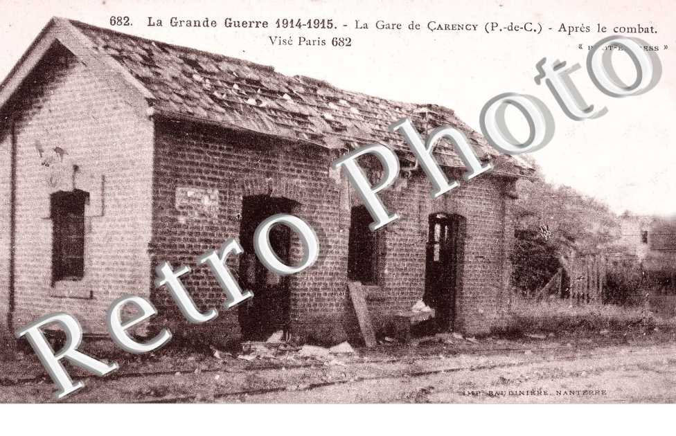 la gare, apres le combat