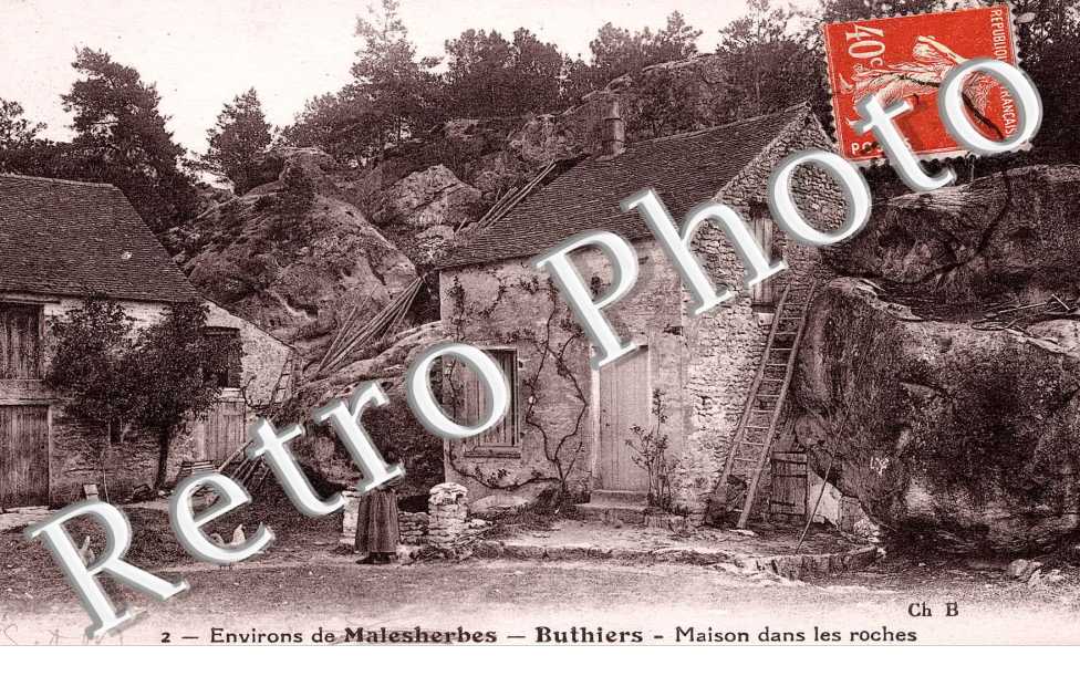 maison dans les roches