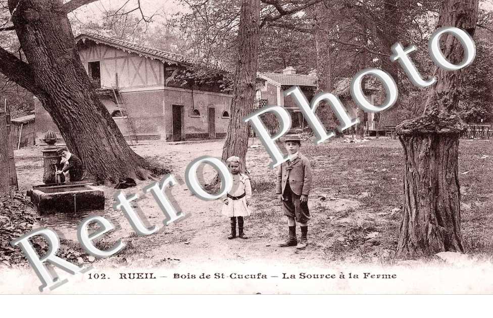 Bois de Saint Cucufa - La source a la ferme