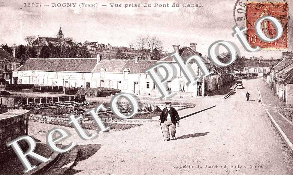 vue prise du pont du canal