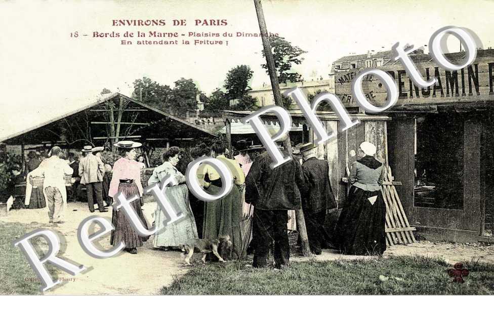 Bords de la Marne  (couleur)