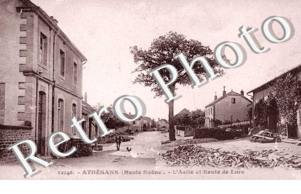 L'asile et route de Lure