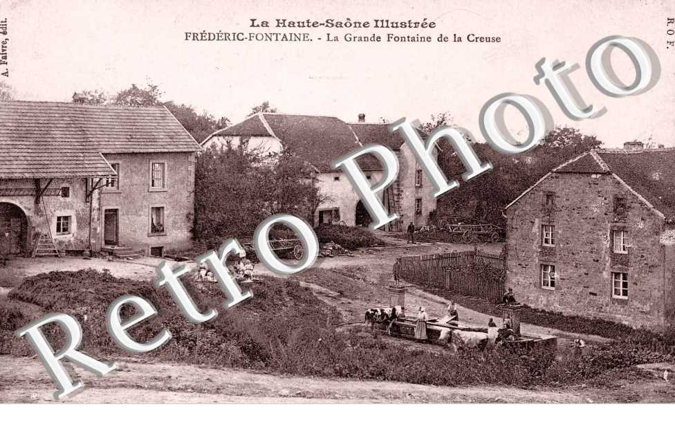 la grande fontaine de la Creuse