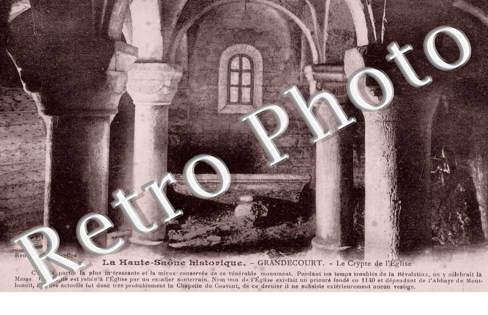 Crypte de l'eglise