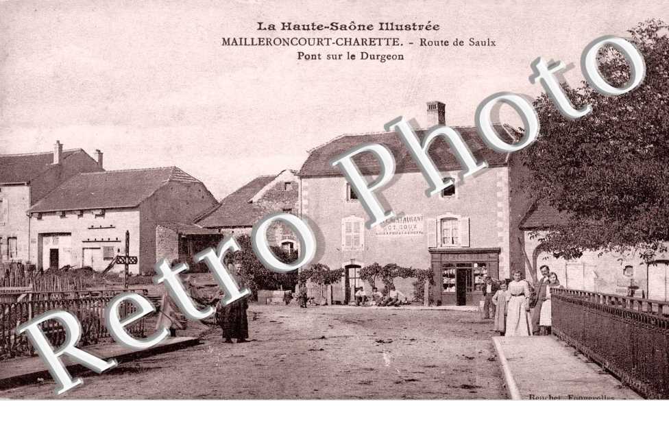 Mailleroncourt-Charette - route de Saulx - pont sur le Durgeon