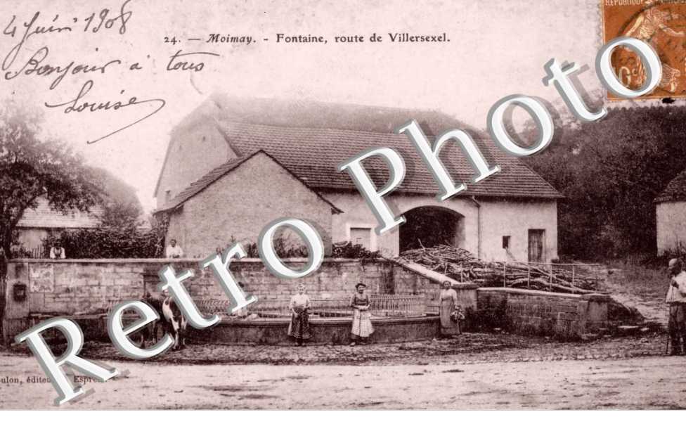 Fontaine route de Villersexel