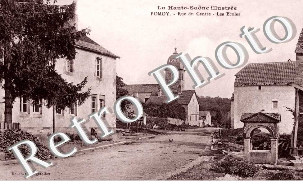 Rue du centre - les ecoles