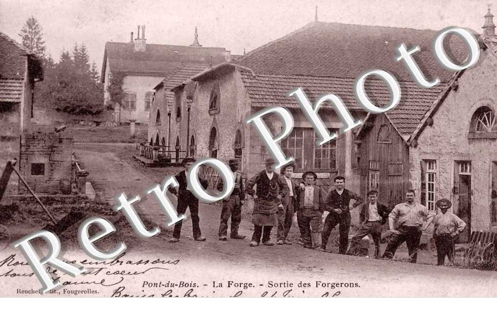 La forge - sortie des forgerons