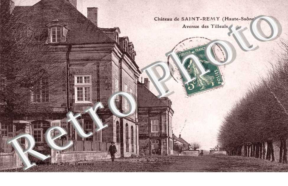 chateau de Saint Remy, avenue des Tilleuls