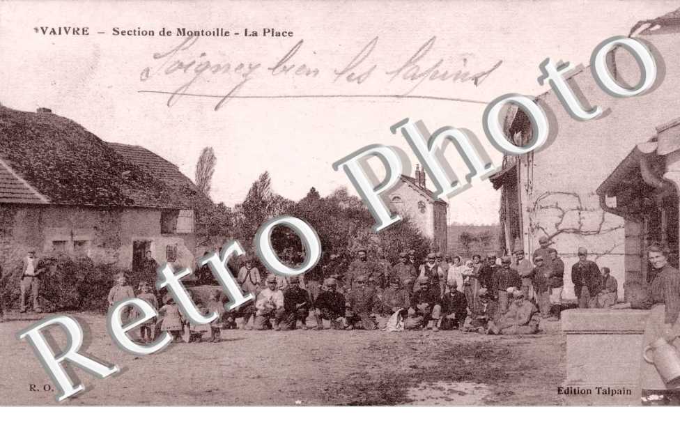 Section de Montoille - la place