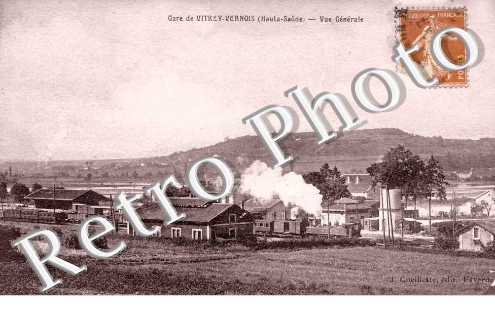 gare de vitrey-vernois  vue generale