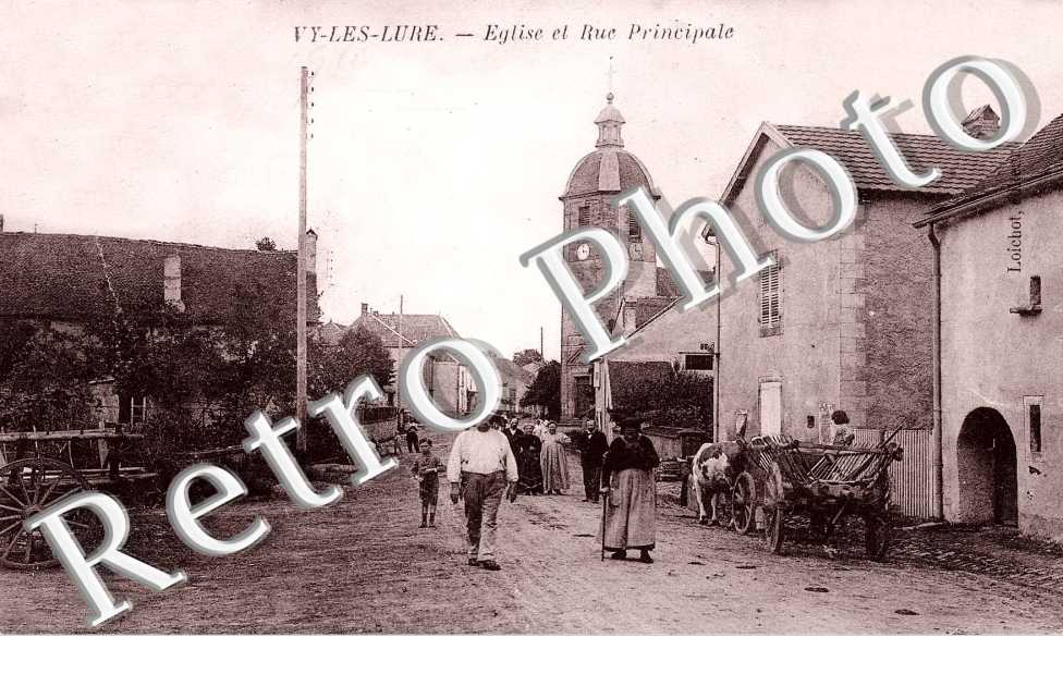 Eglise et rue Principale
