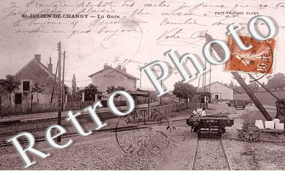 Saint Julien de Changy, La Gare