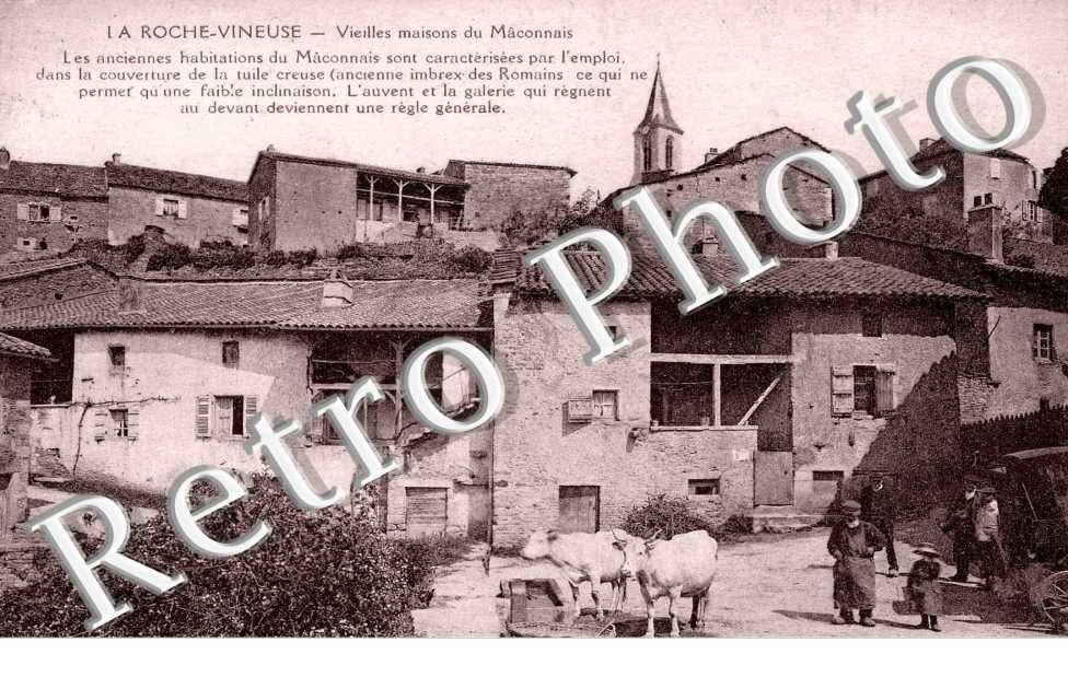 vieilles maisons du maconnais