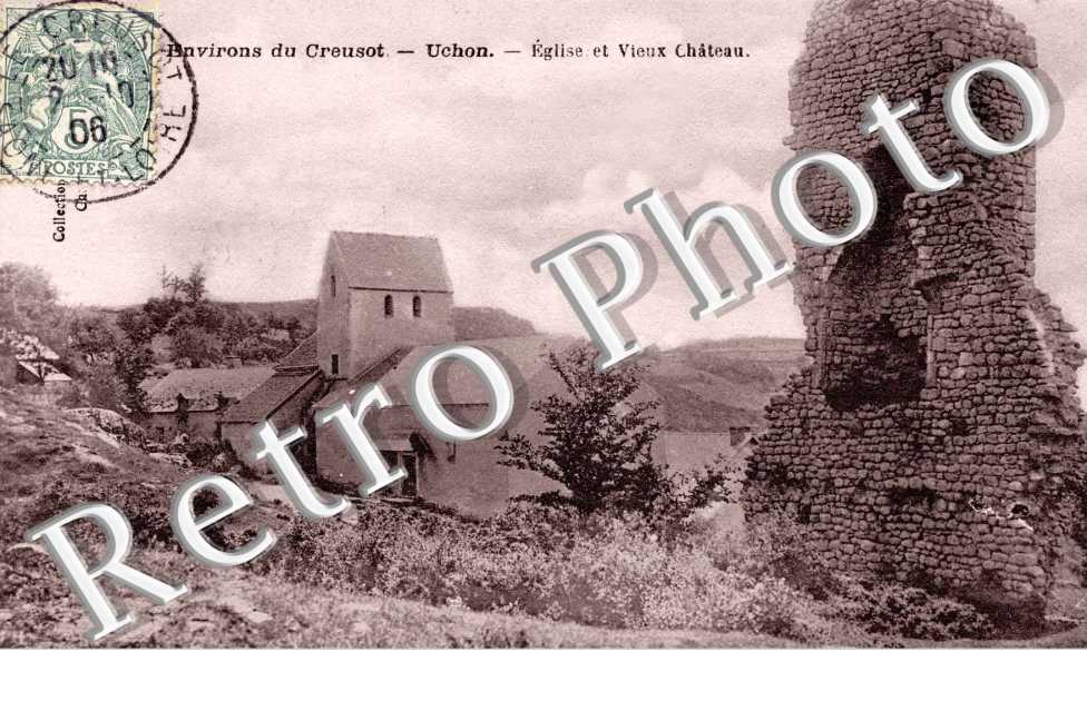 Eglise et vieux chateau
