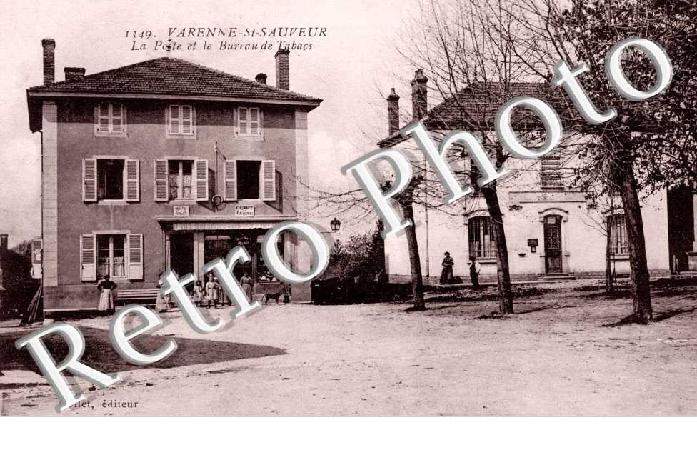 la poste et le bureau de tabac