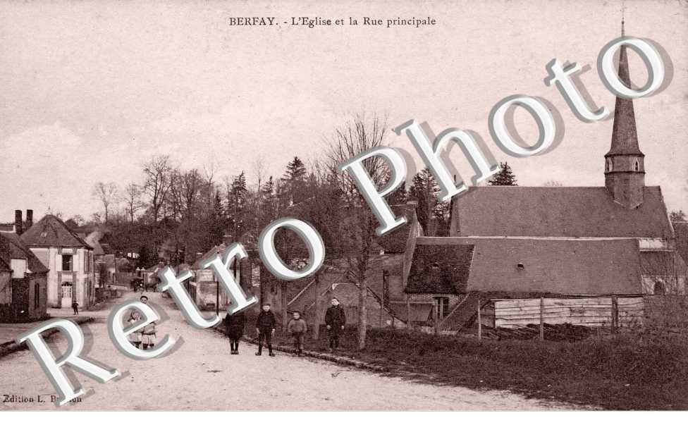 l'Eglise et la rue Principale