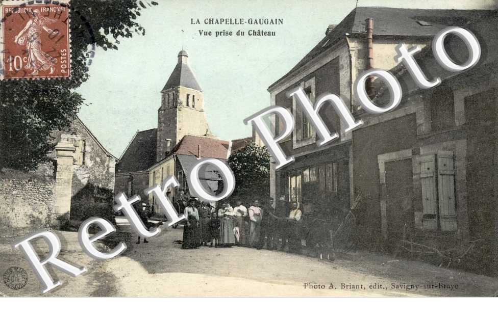 vue prise du chateau
