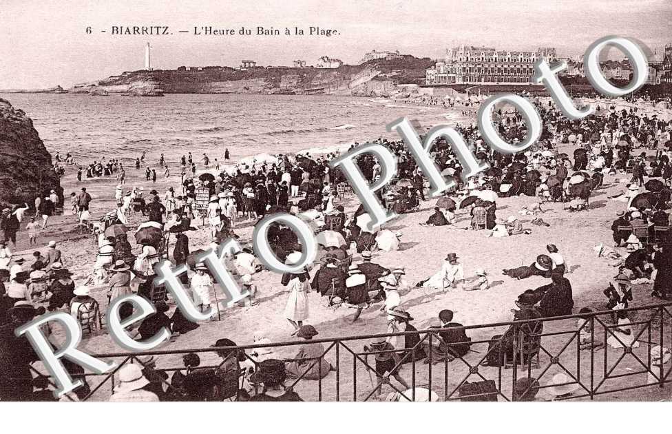 l'heure du bain a la plage