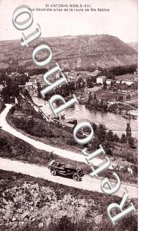 Vue Générale prise de la Route de Sainte Sabine