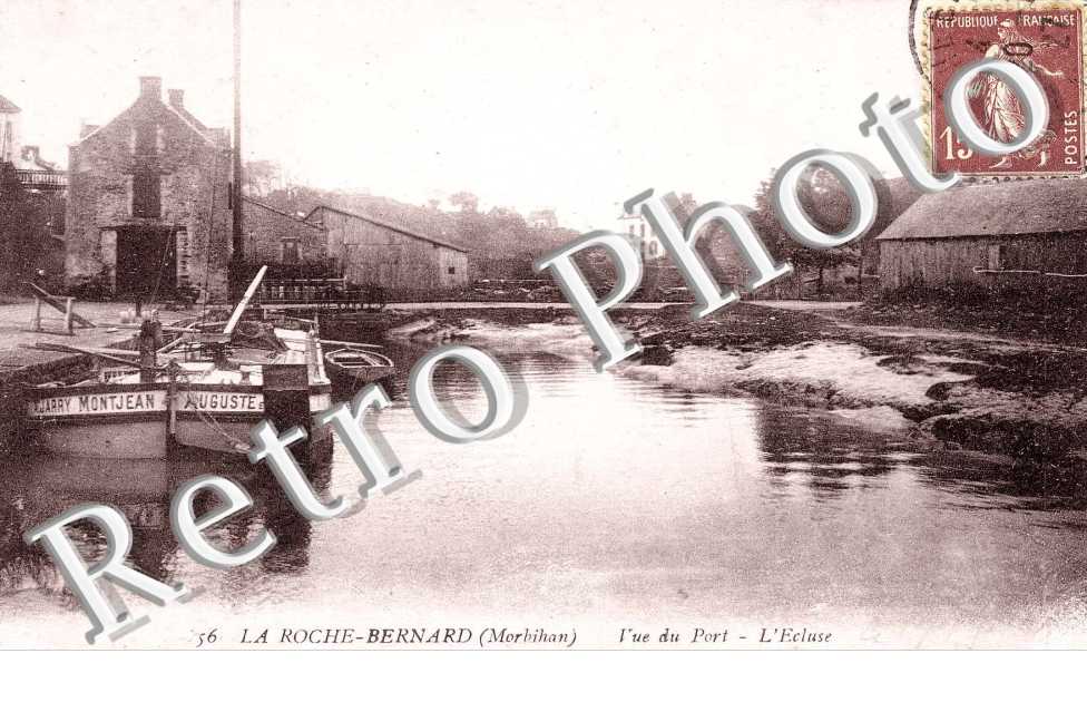 vue du port - l'ecluse