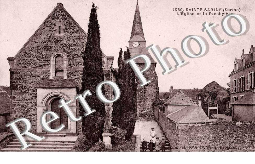 l'église et le presbytère