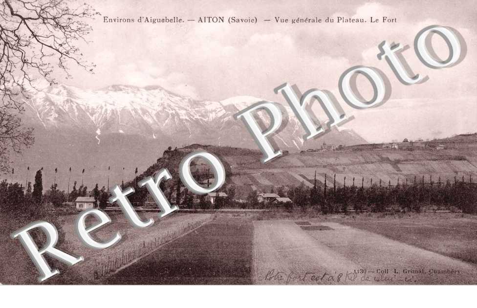 Vue generale du Plateau, le Fort