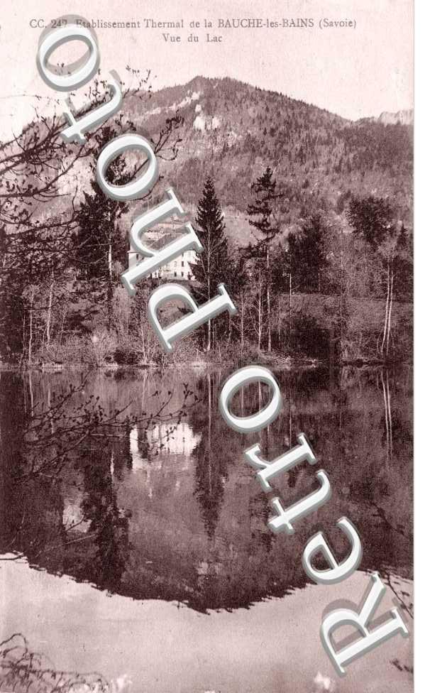 Vue du lac - Etablissement thermal