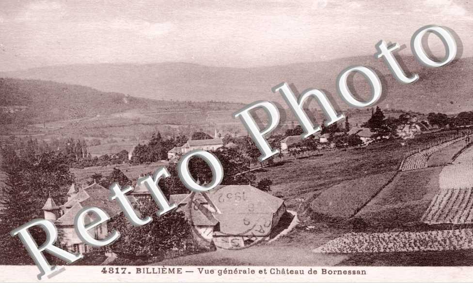 Vue generale et Chateau de Bornessan