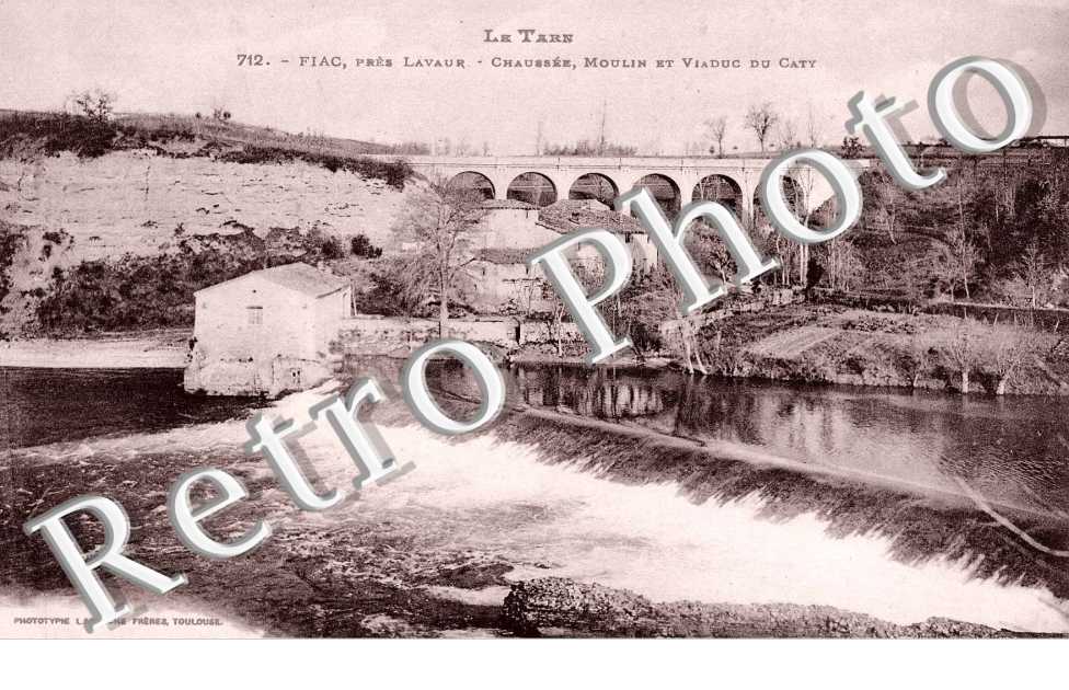 Chaussee, Moulin et Viaduc du Caty