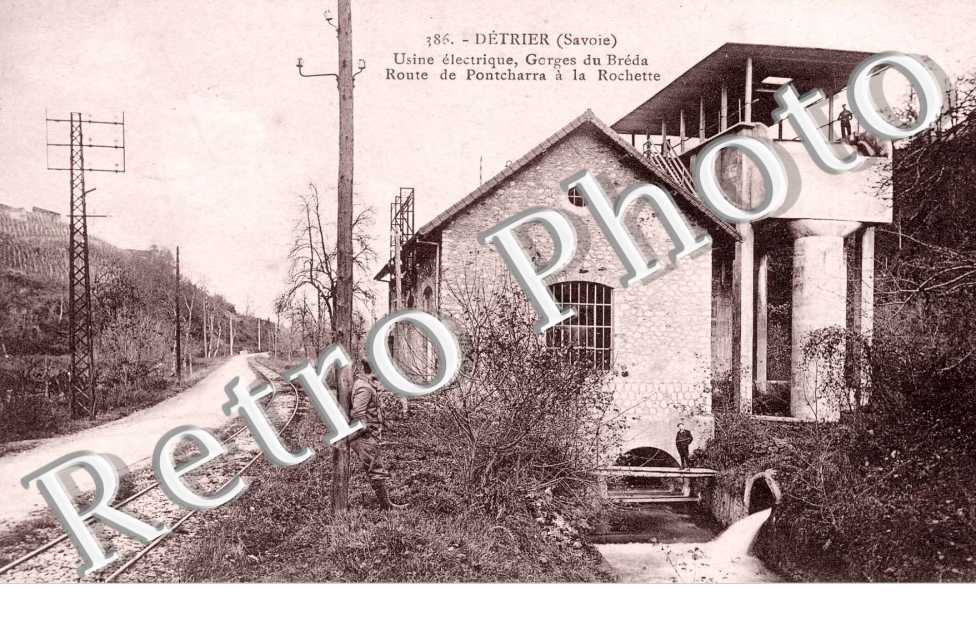 Usine electrique, Gorges du Breda