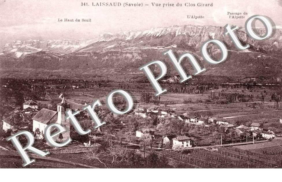 Vue prise du Clos Girard