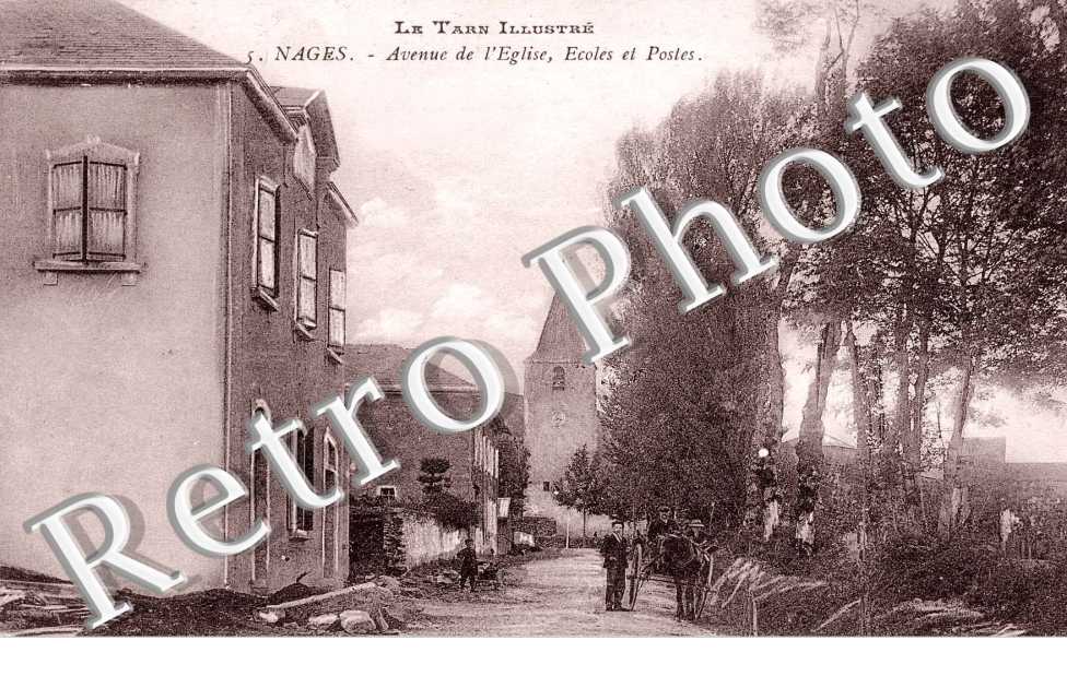 Avenue de l'eglise - ecoles et postes