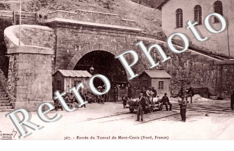 Entree du Tunnel du Mont Cenis