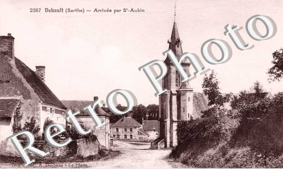 Arrivée par Saint Aubin