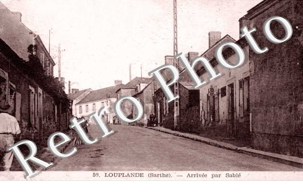 Arrivée par Sablé