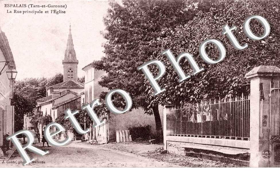 Rue Principale et l'Eglise