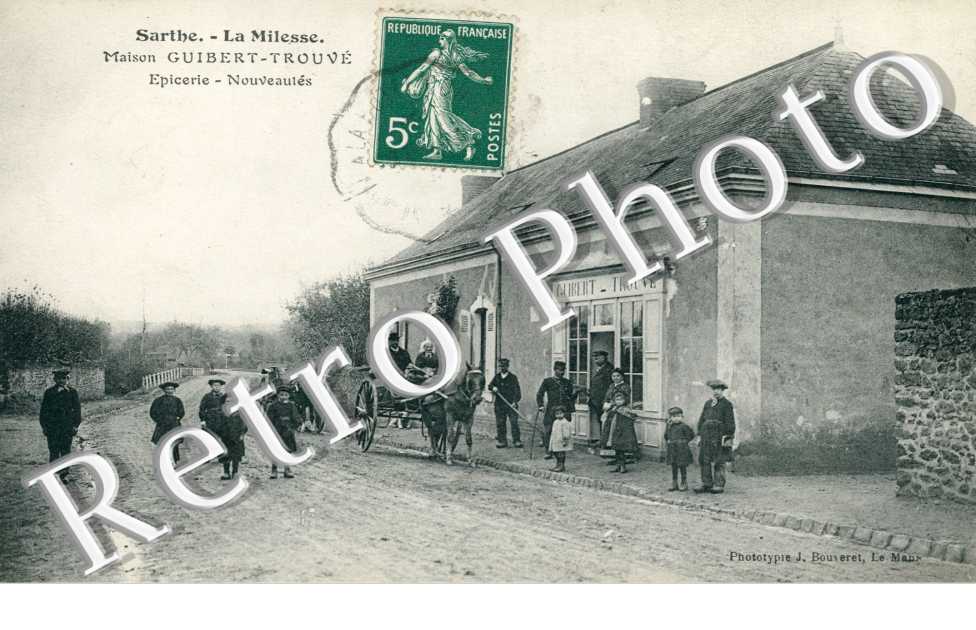 Maison Guibert-Trouvé, Epicerie Nouveautés