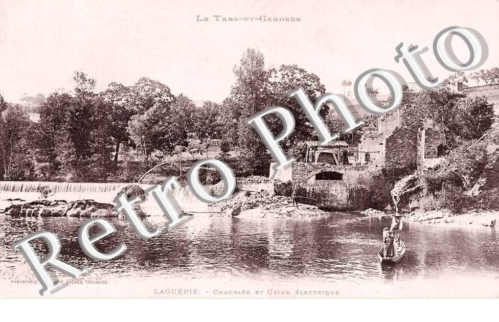 chaussee et usine electrique