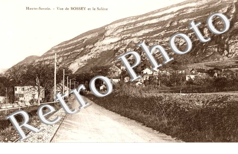 Vue de Bossey et le Saleve