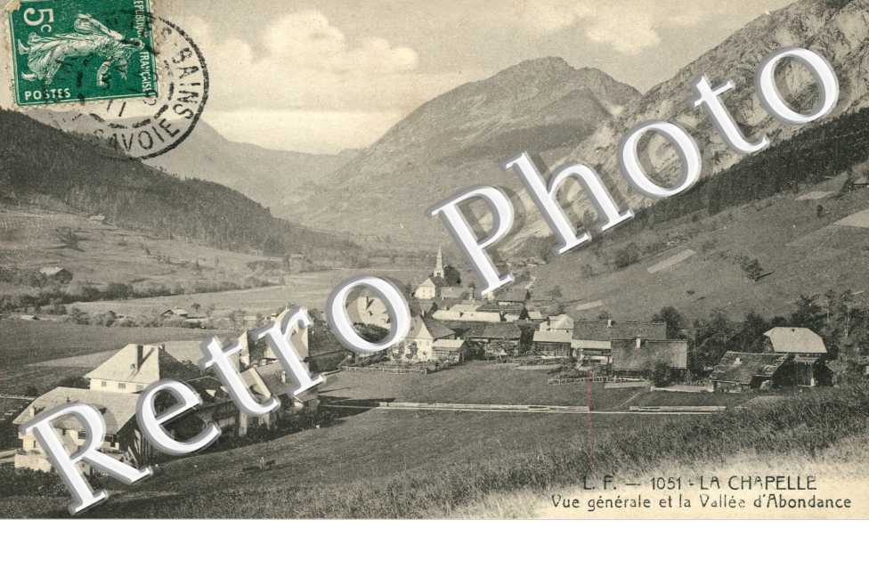Vue Generale et la Vallee d'Abondance