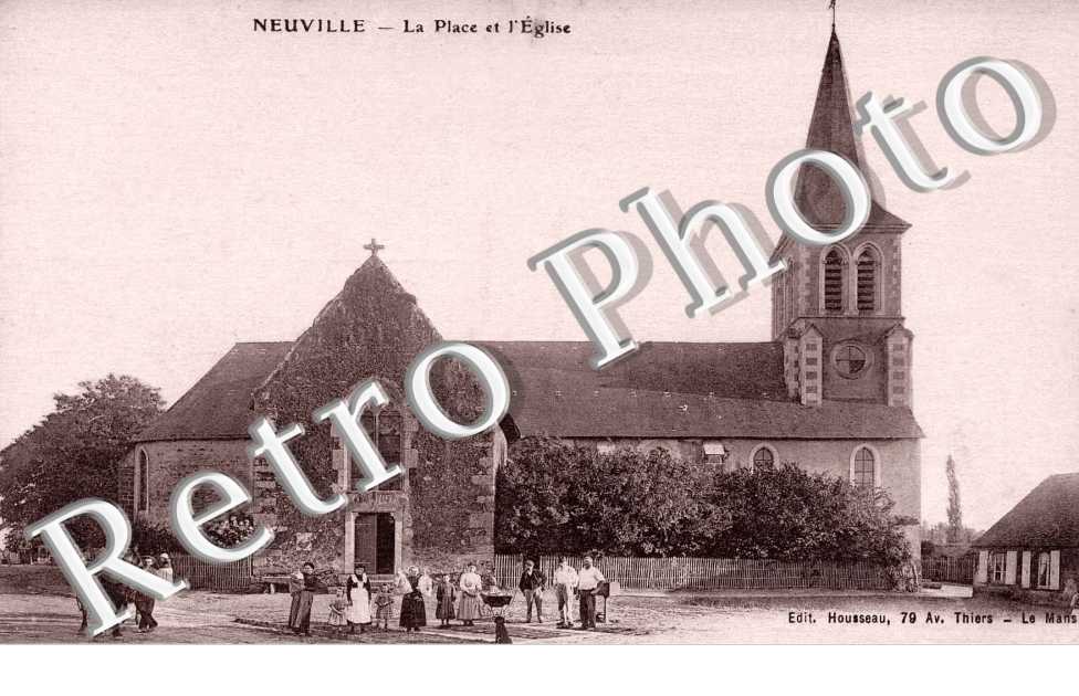 La place et    Eglise