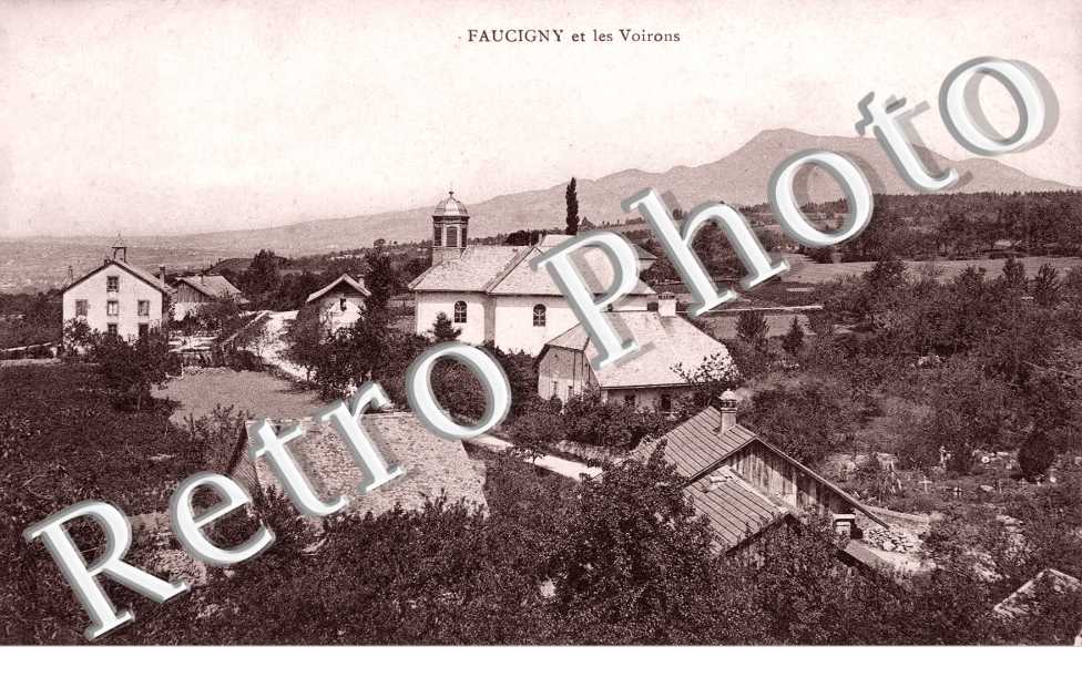 Vue generale et les Voirons