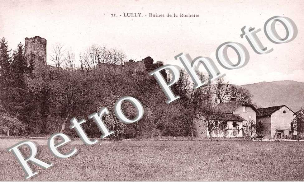 ruines de la Rochette