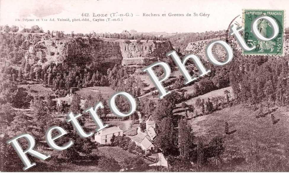 Rochers et Grottes de Saint Gery