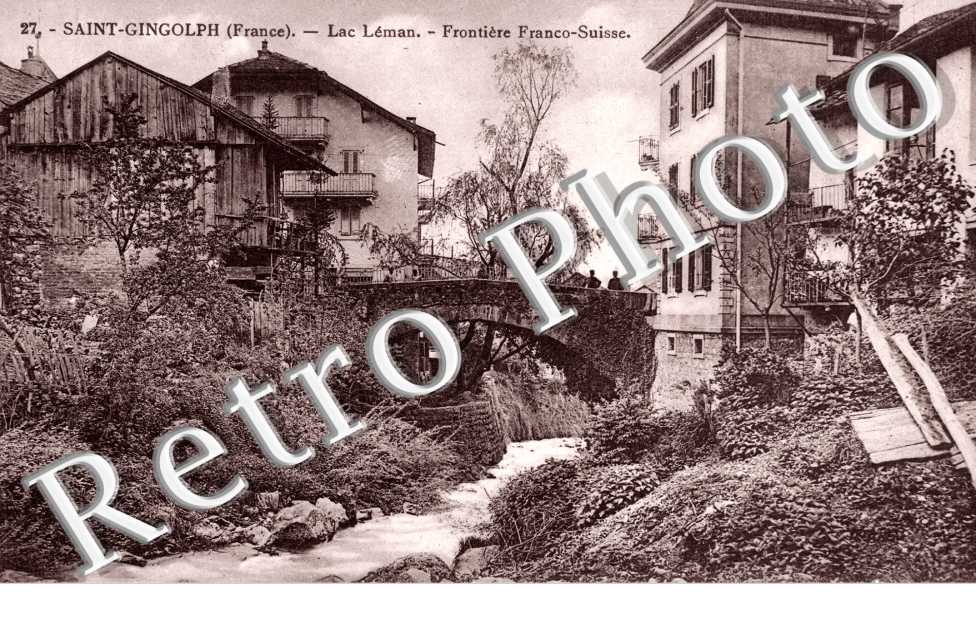 Lac Leman - Frontiere franco-Suisse