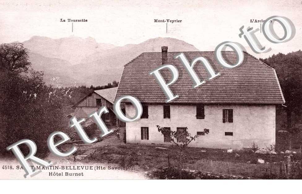 Hôtel Burnet  La Tournette Mont Veyrier  L'Arclozan